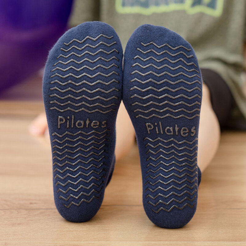 Professionelle Frauen Pilates Socken Non Slip Atmungs Yoga Socken Damen Fitness Sport Ballett Dance Socke für Yoga Pilates Halle