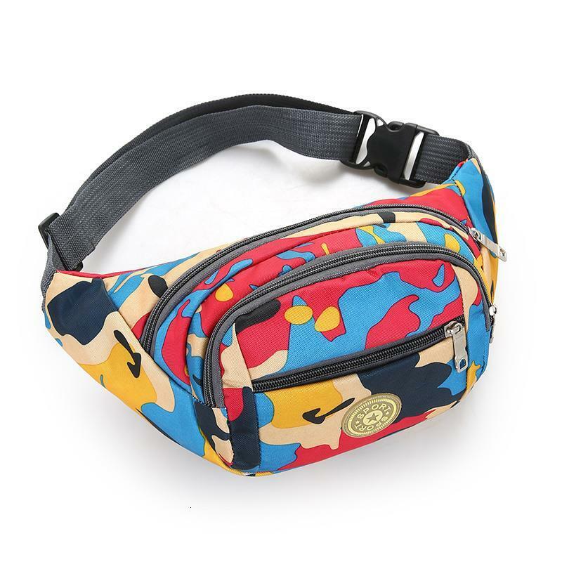 Colorful Waist bag Waterproof Travel Fanny Pack Mobile Phone Waist Pack Belt Shoulder Bags crossbody bags for men and women #WTY