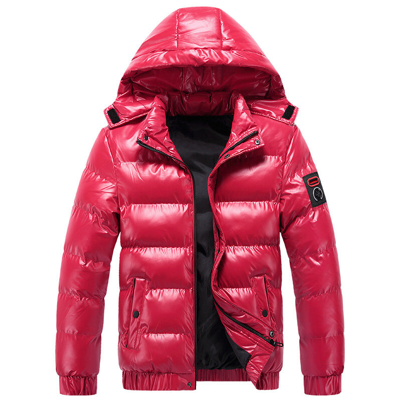 DIMUSI-chaquetas térmicas de algodón para hombre, Parkas cálidas con capucha, abrigos informales, prendas de vestir, ropa de invierno