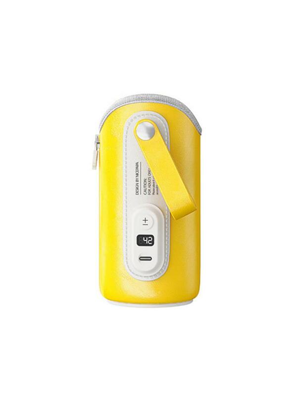 Penghangat Botol Portabel USB Botol Susu Luar Ruangan Termostat Pemanas Penjaga Panas Hangat dengan 5 Tingkat Suhu Dapat Disesuaikan