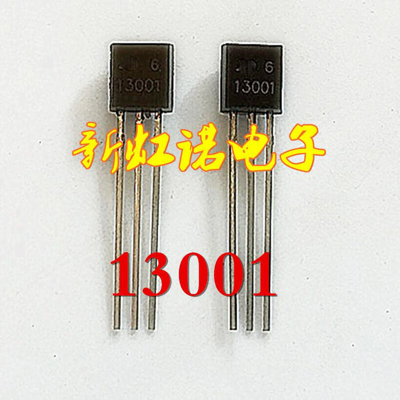 5 pçs/lote novo interruptor original triode mje13001 e13001 a 13001-92 circuito integrado triode em estoque