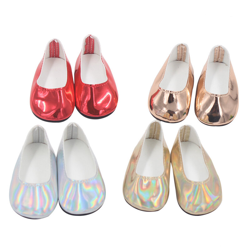 7Cm Goedkope Eenvoudige Pop Schoenen Kleding Handgemaakte Laarzen Voor 18 Inch Amerikaanse & 43Cm Baby Pasgeboren Pop accessoires Voor Og Meisje Speelgoed Gift