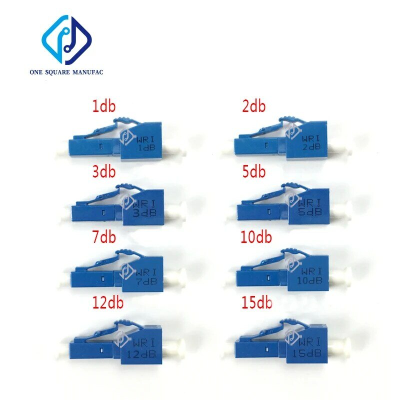 3 pz/lotto fibra ottica attenuatore WR1 LC 0dB 12dB 15dB SC/APC 5dB 10dB connettore maschio e femmina