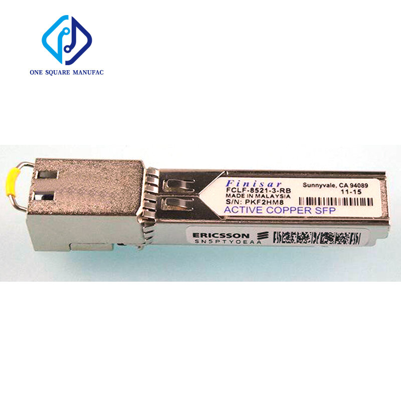 Transceptor de módulo óptico de fibra SFP, accesorio Finisar FCLF-8521-3-RB, RJ45, 1000BASE-T
