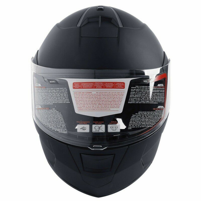 Unisex Motorcycle DOT Dual Visor Full Face MotorBike Street Helmet  casco moto M L XL XXL