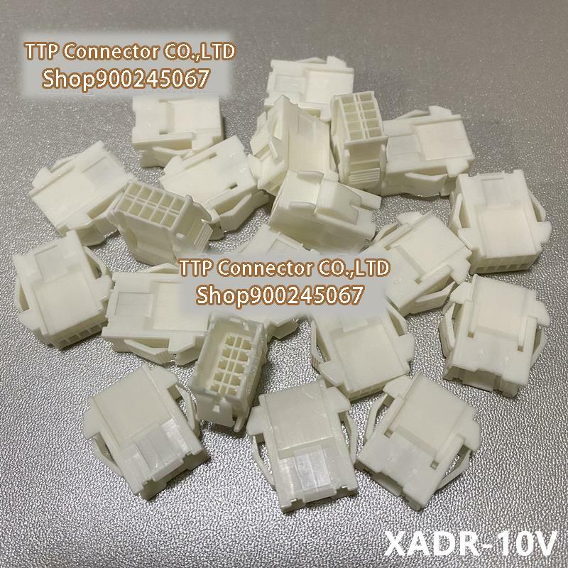 10 Buah/Lot Konektor XADR-10V Cangkang Plastik 10P 2.5Mm Lebar Kaki 100% Baru dan Asli