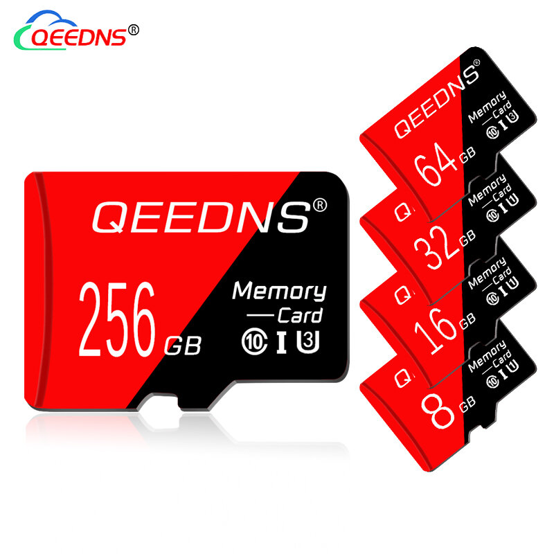 Mini SD Card 128GB 64GB 32GB 16GB 8GB Ultra Memory Card Class 10 Mini SD/TF Flash Card 8 16 32 64 128 gb Card SD Free Adapter