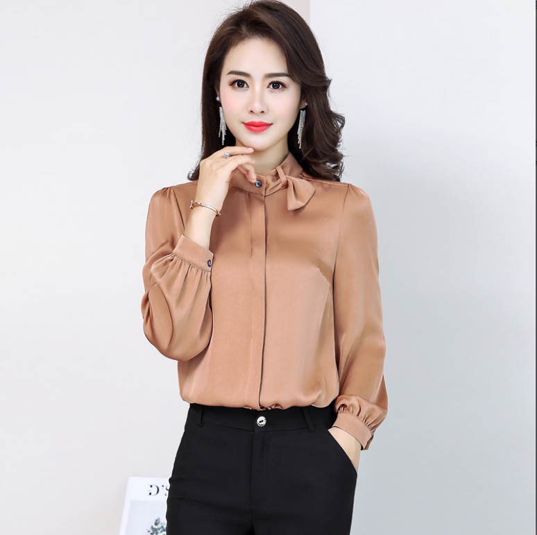 Boollili рубашки из натурального шелка женские топы и блузки блузка с длинным рукавом Весна Лето корейская модная одежда Blusas 2020