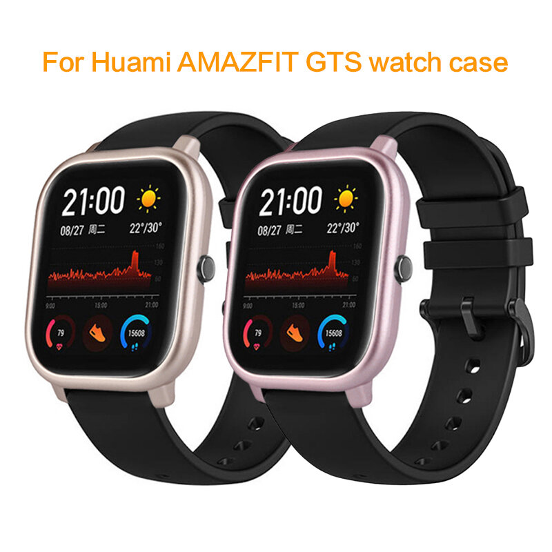 New metal PC ultra Smart Watch light Protective Case Cover for Huami AMAZFIT GTS Watch Frame replacement Smartwatch Accessories