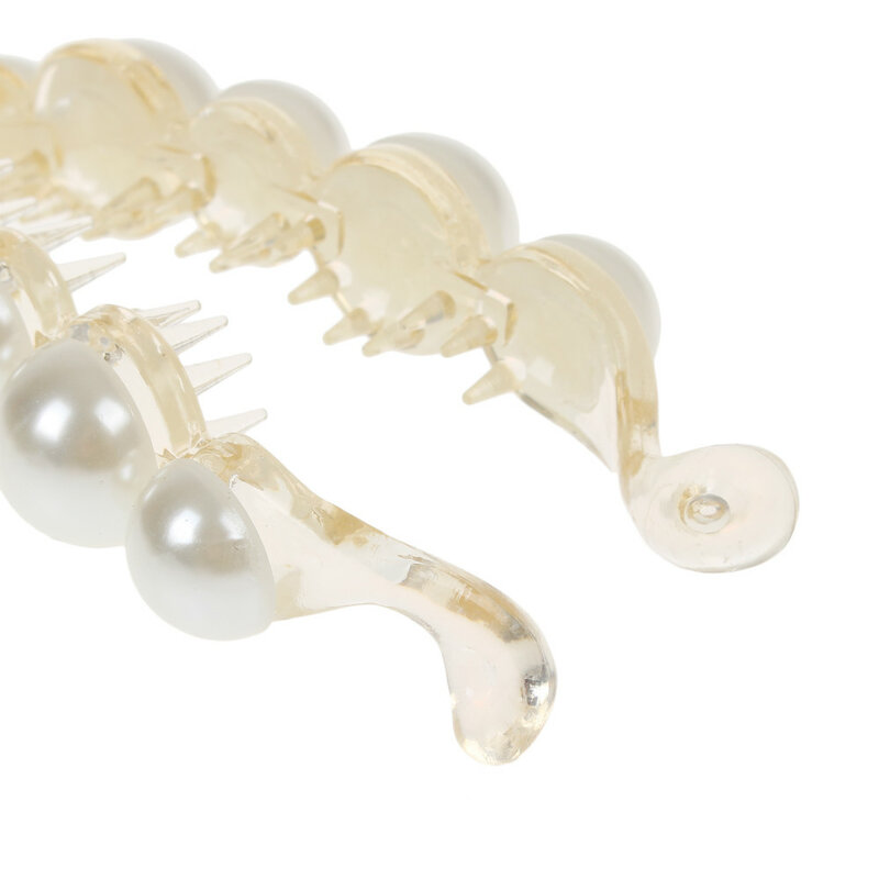 2022 perla tornante temperamento Banana Clip moda verticale Clip coda di cavallo tornante accessori per capelli stile semplice per le donne