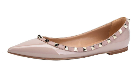 YEELOCA/2020; женская обувь; балетки с заклепками; женская обувь с острым носком; Повседневная обувь; Летняя женская обувь; KZ032