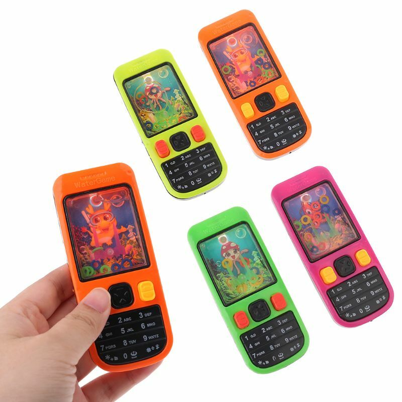 โทรศัพท์มือถือรูปร่างน้ำ Ferrule เกมเด็กเด็กปัญญาของเล่นตลกน้ำ Lasso แหวนเกมของเล่น
