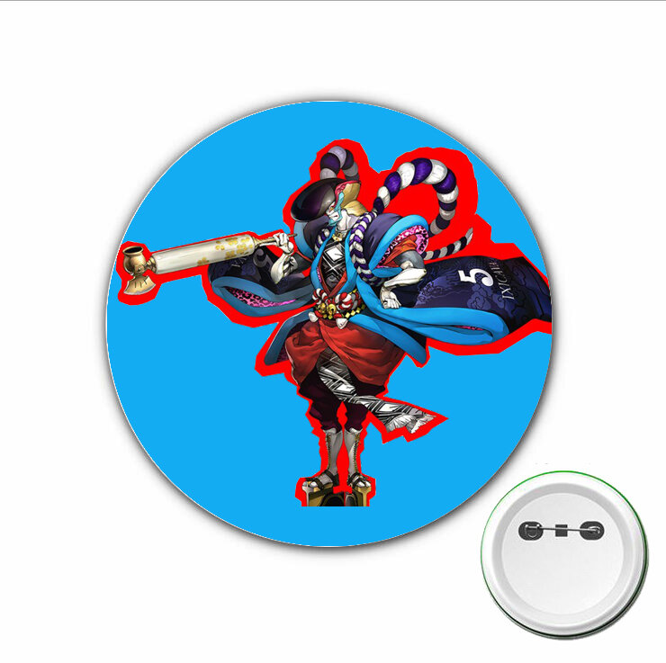 3pcs Game Persona 5 Cosplay Badge Cartoon Broche Pins para Mochilas sacos Emblemas Botão Roupas Acessórios