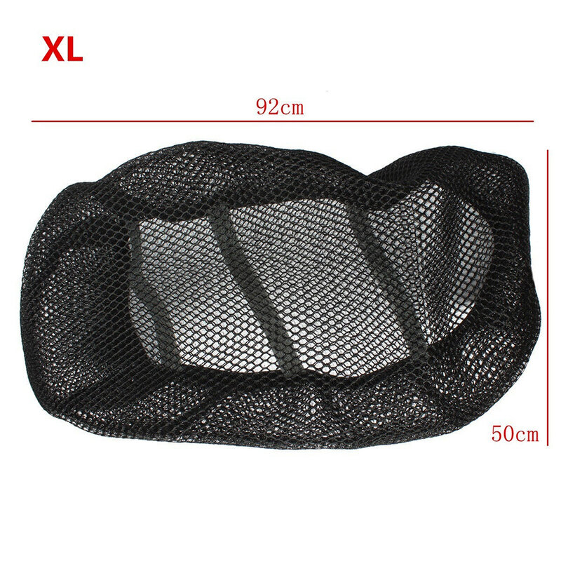 Summer Cool 3D Mesh Motorcycle Seat Cover Breathable Sun-proof Motorbike Scooter Seat Covers Cushion For Yamaha Suzuki