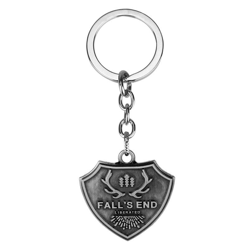 Jeu Far Cry 5 Porte-clés Vintafe Farcy Eden's Gate, Porte-clés pendentif, Porte-clés en métal