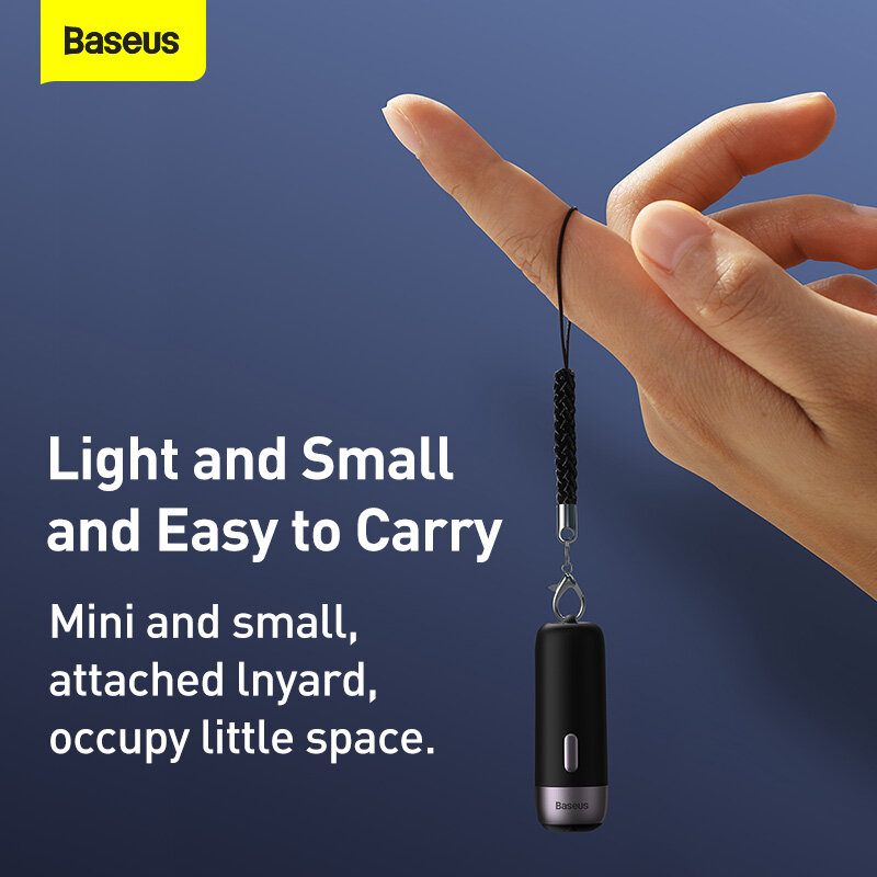 Baseus T3 Intelligent Anti Lost Alarm Tracker For Kid Bag Wallet Phone Rechargeable Key Finder Anti-lost Location Smart Tracker
