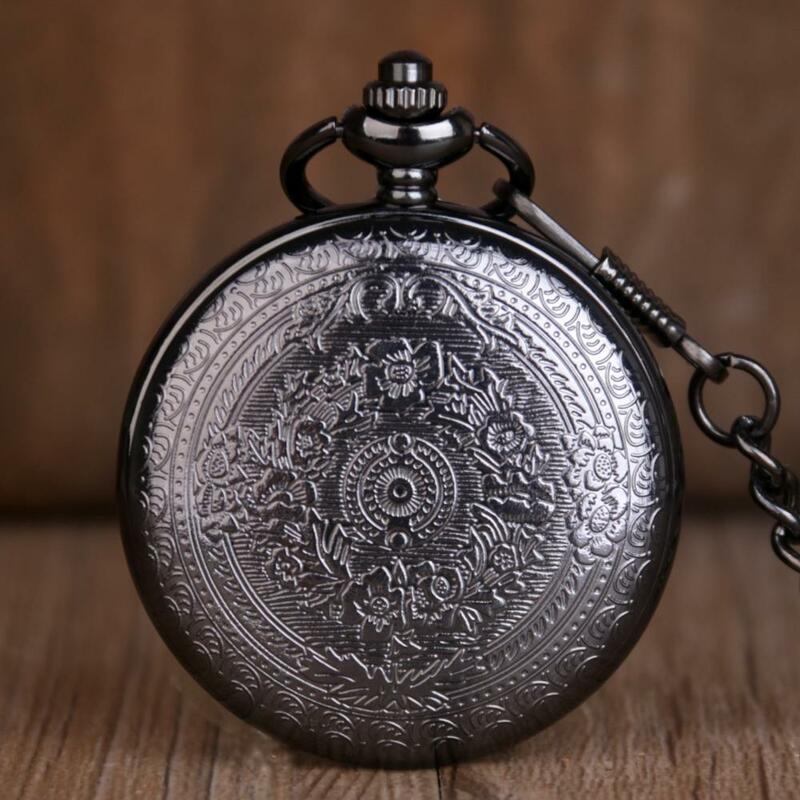 TO MY SON I LOVE YOU Forever Quartz Pocket Watch Souvenir Gifts for Children
