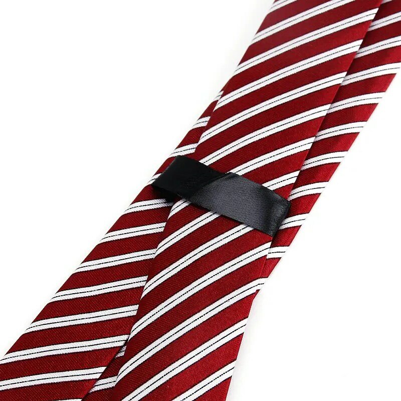 Corbata delgada de estilo de moda para hombre, corbata negra a rayas de puntos de garabatos ajustados, corbata a cuadros de diseñador, corbata Formal de fiesta Casu