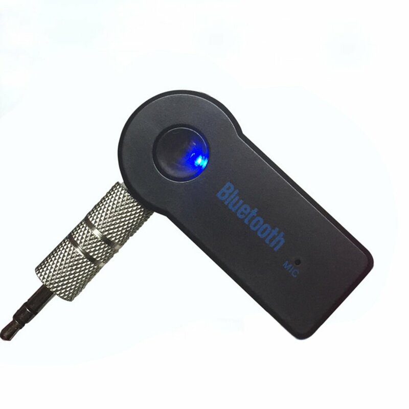 Bezprzewodowy odbiornik Bluetooth 4.0 nadajnik z adapterem 3.5mm Jack dla aux Car Music Audio słuchawki Aux odbiornik zestaw głośnomówiący