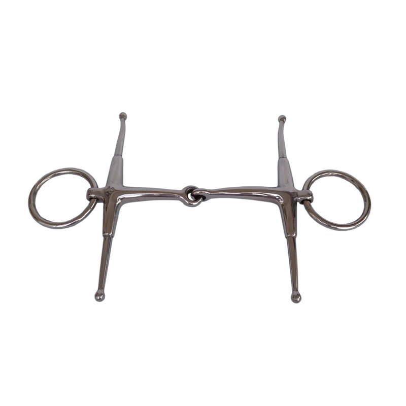 Stainless Steel Full Cheek Snaffle Bits Horse Riding Accessories Quality Training Bit English Tack