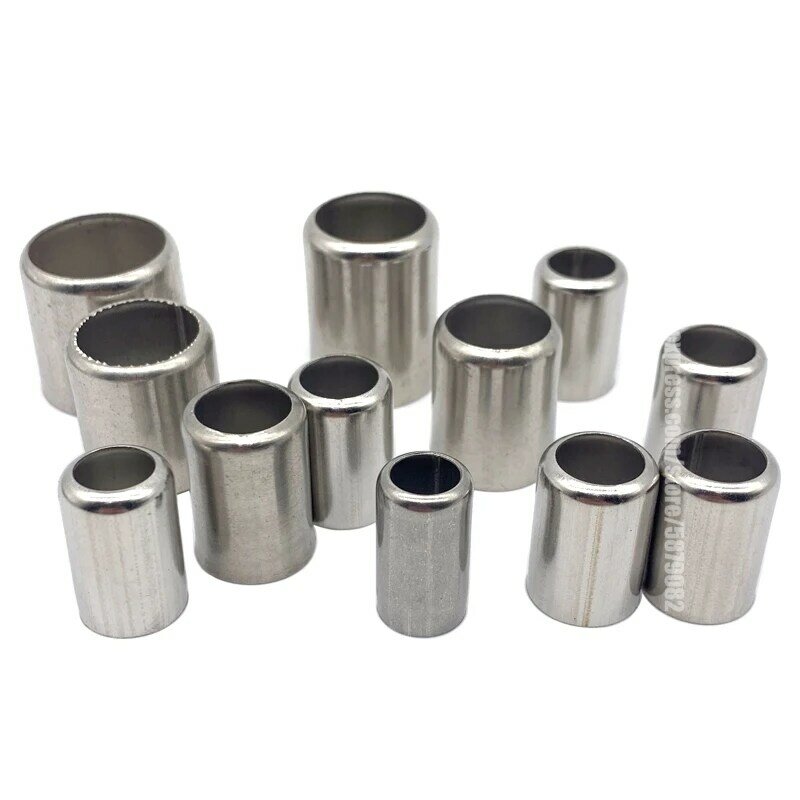 Agriculture Spray Pipe Crimp Connector Hose Crimp Tools Stainless Steel Sleeve Pipe Exhaust Connector 11.5MM -18MM Pipe Joiner