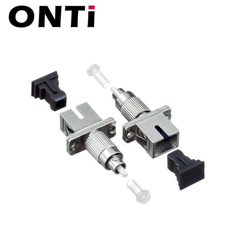 ONTi FC-SC faser Koppler single mode SM hybrid Fiber Optic adapter APC MM hybrid Faser stecker