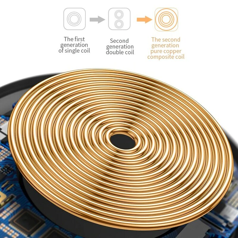 Essager 15W Qi Magnetic Wireless Charger For iPhone 12 11 Pro Xs Max X Induction Fast Wireless Charging Pad For Samsung Xiaomi