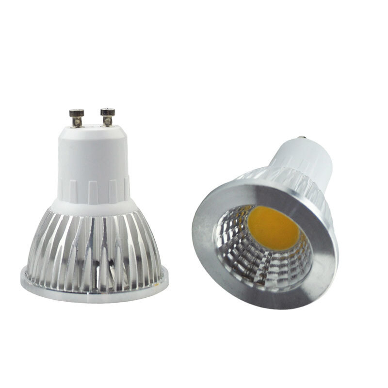 1 sztuk reflektor LED GU10 lampa COB LED reflektor żarówka 6w 9w 12w AC 110V 220V GU 10 Led do dekoracji wnętrz 50W Lampara oświetlenie