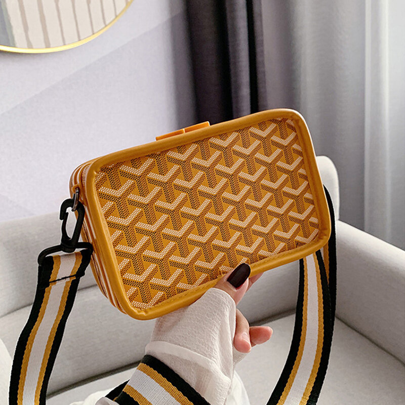 Женская сумка-мессенджер S.IKRR, мини-сумка с широким плечевым ремнем в стиле ретро