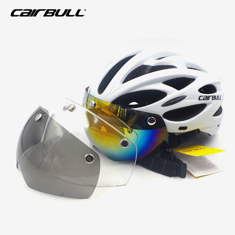 Capacete de ciclismo leve, acessório feminino e masculino, capacete de mountain bike com led de 54-62cm para homens e mulheres