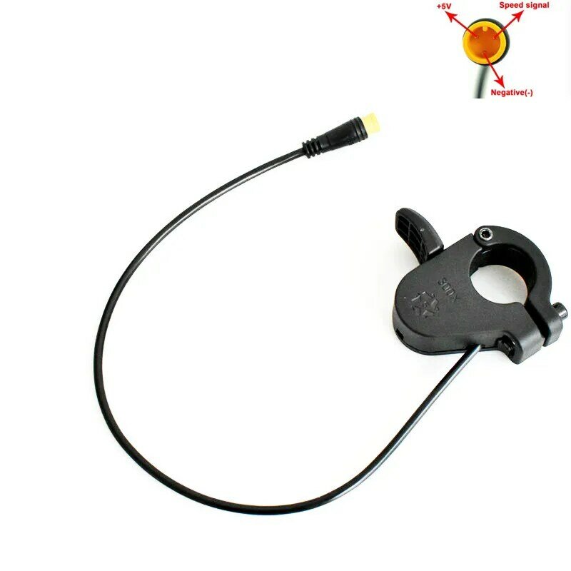 Wuxing 300X Thumb Throttle Electric Bicycle Accessorie Ebike Finger For Electric Bike 36V 48V 72V Waterproof Connector