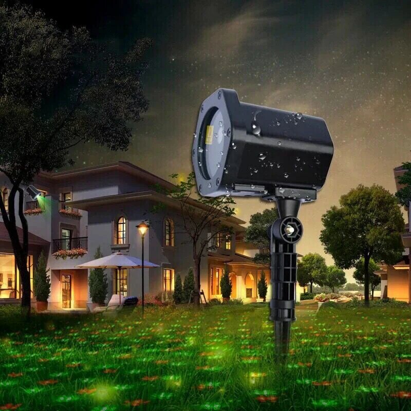 Lawn Tree Lights Stage Lighting Outdoor Waterproof Green Laser 30mw + Red 100mw Mini High Power Led Litwod Ls001 More Than 1000
