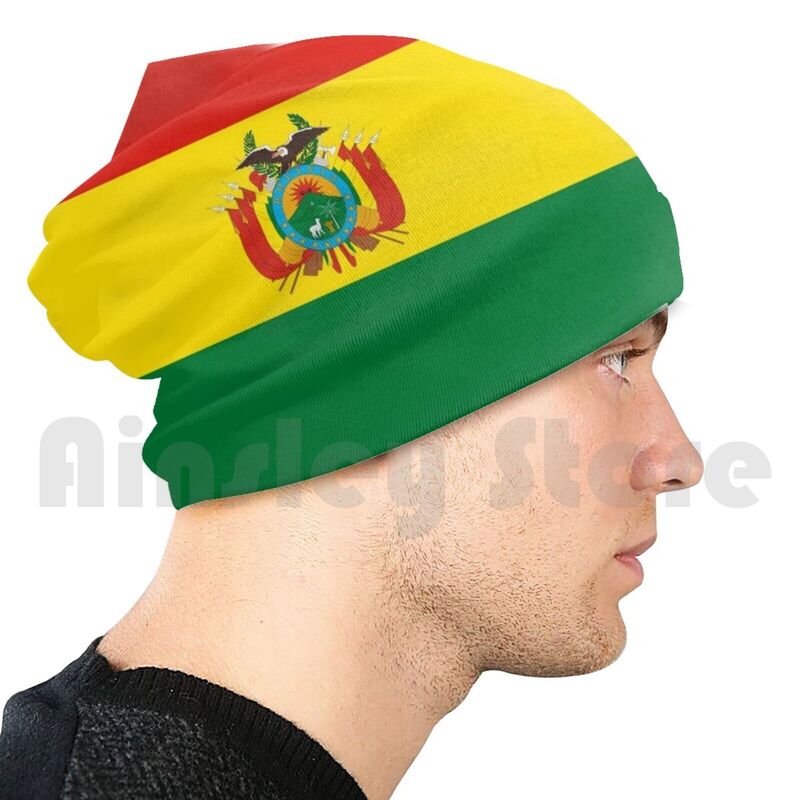 Flag Of Bolivia Beanies Knit Hat 2557 Beanies Print Flag Of Bolivia Bolivia