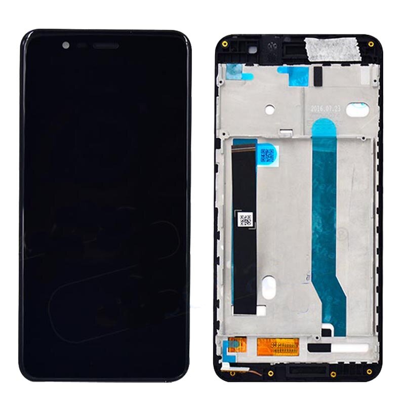 For Asus Zenfone 3 Max ZC520TL LCD Display Digitizer Screen Touch Panel Sensor Assembly + Frame Free Tools