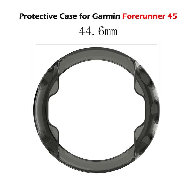 Funda protectora para Garmin Forerunner 45 Swim2, funda protectora ultrafina de TPU para reloj inteligente Garmin Forerunner 45 S, venta
