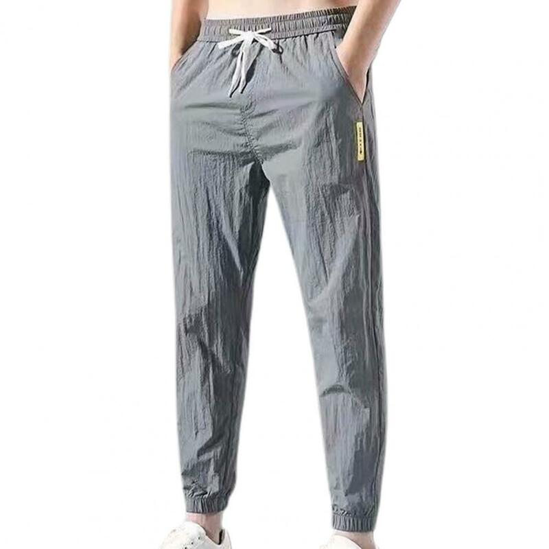 Pantalon cargo multi-poches pour homme, vêtement décontracté, grande taille, tissu solide, tendance été