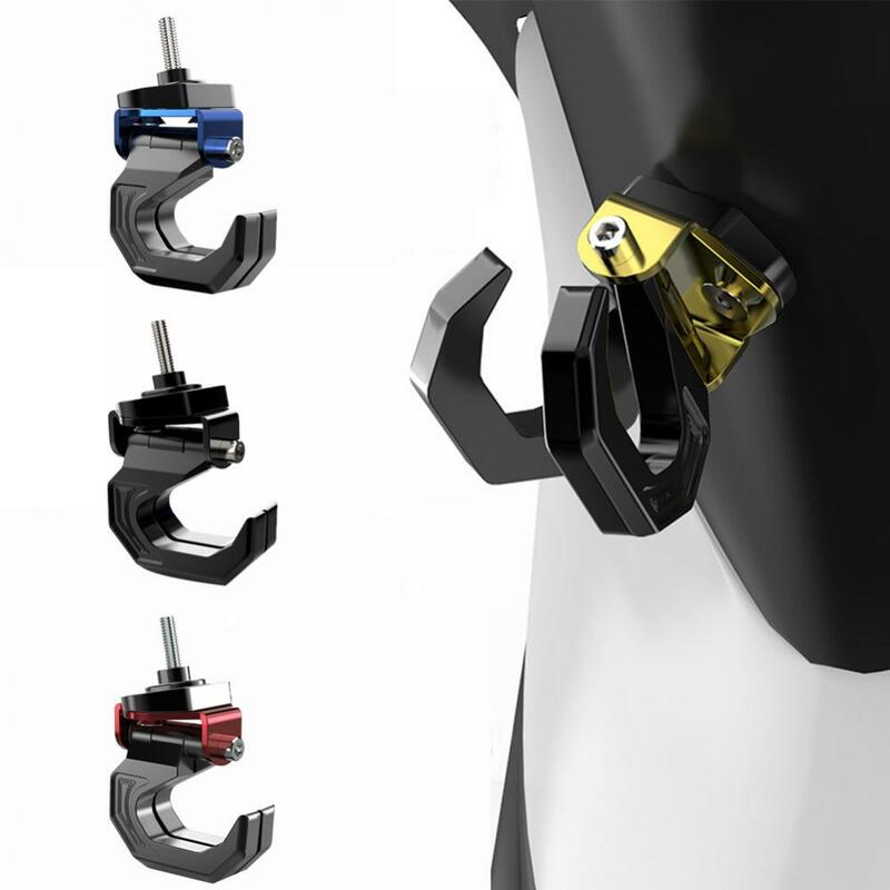Universal Metall Motorrad Motorrad Roller Dual Haken Gepäck Helm Kleiderbügel