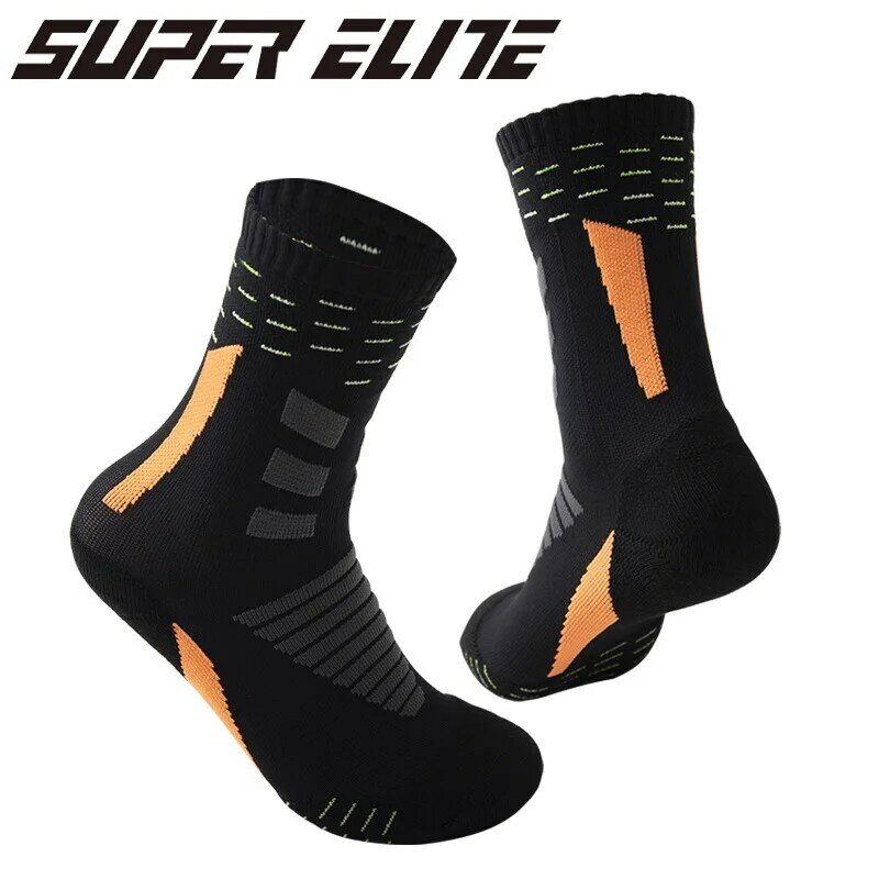 Taobo 2024 nuovi calzini autunnali calzini da basket Elite professionali taglio alto ciclismo donna calzini sportivi all'aperto con fondo in cotone