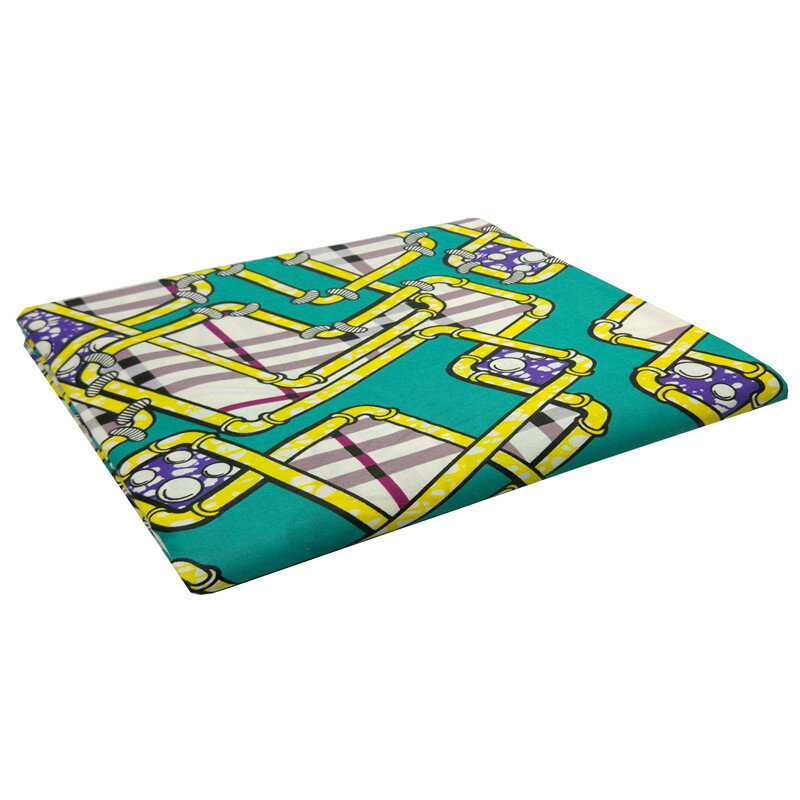 2019 New Fashion African Ankara tessuto cera africana di alta qualità stampe in cera tessuto
