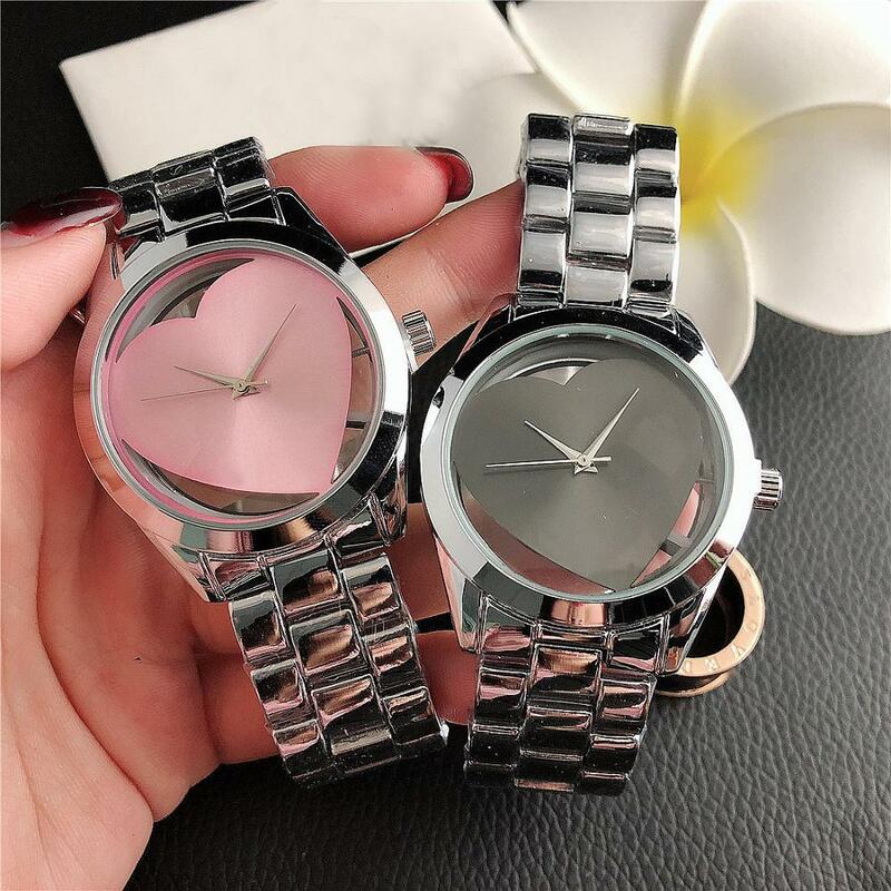 Reloj sencillo para mujer, relojes de pulsera de cuarzo a la moda, con correa de acero inoxidable, negro, 2020