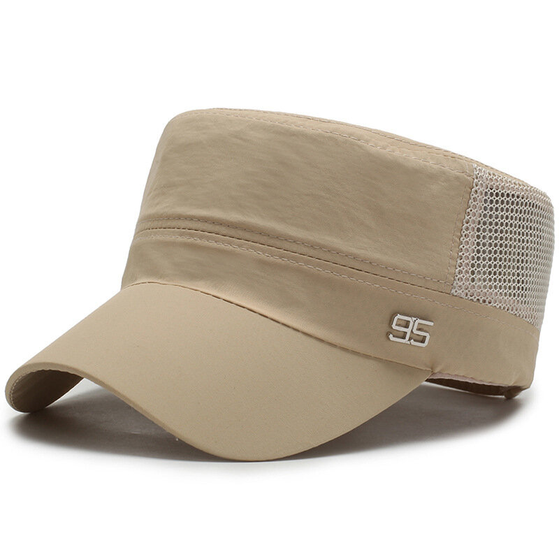 Sombrero de Sol para hombre y mujer, gorra deportiva transpirable, militar, ajustable