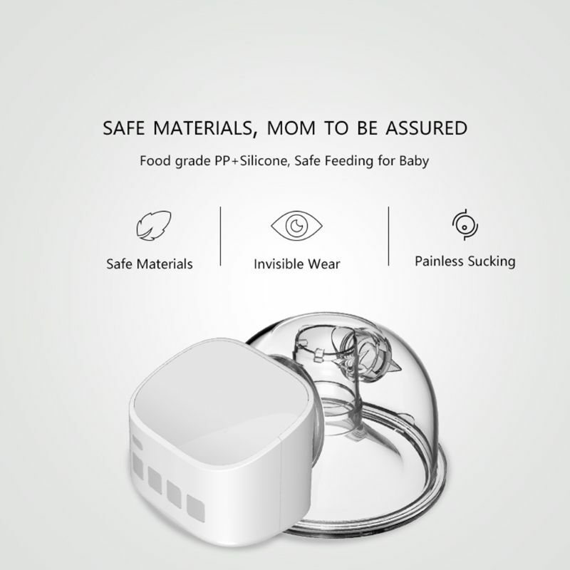 Tire-lait Électrique Portable Sans BPA, 1 Pièce, Appareil Silencieux et Automatique, avec Chargeur USB, Extracteur de Lait Mains Libres