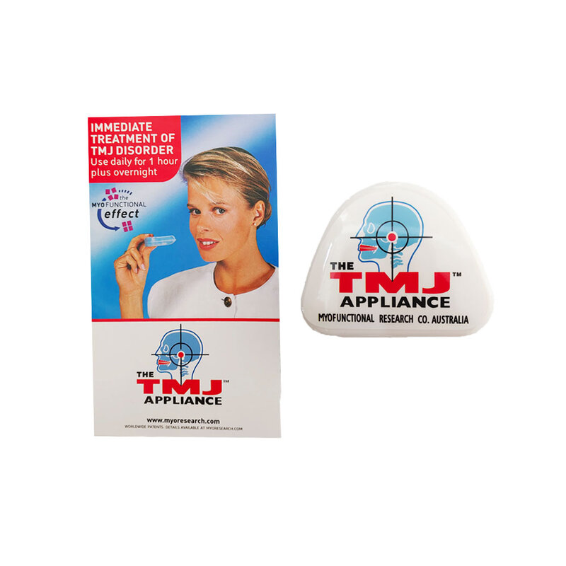 TMJ peralatan pelatih infra-oral pereda gangguan TMJ/MRC penjepit ortodontik TMJ/pelatih Myobrace TMJ gigi ortodontik