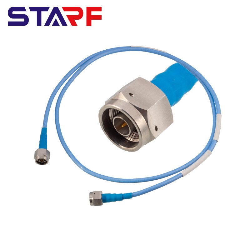 18G stable phase test cable military standard SFT190 stainless steel N male head high-frequency cable CXN3506 UFB311A
