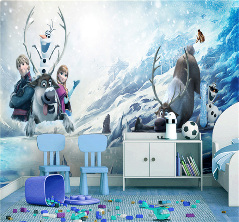 3D фон для телевизора настенная спальня тема роспись 5D/8D детская комната пользовательские обои мультфильм обои настенное покрытие