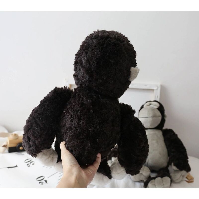 50cm foresta animale Gorilla peluche cuscino giocattolo Kawaii farcito grande bambola bambini accompagnare Flully giocattolo per gli amici Kid Peluch regalo