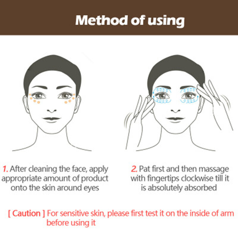 Anti Aging Eye Creams Crocodile Oil Eye Essence Soothing Tired Patch Eye Care Korean Moisturizing Patch for Eyes Dark Circles