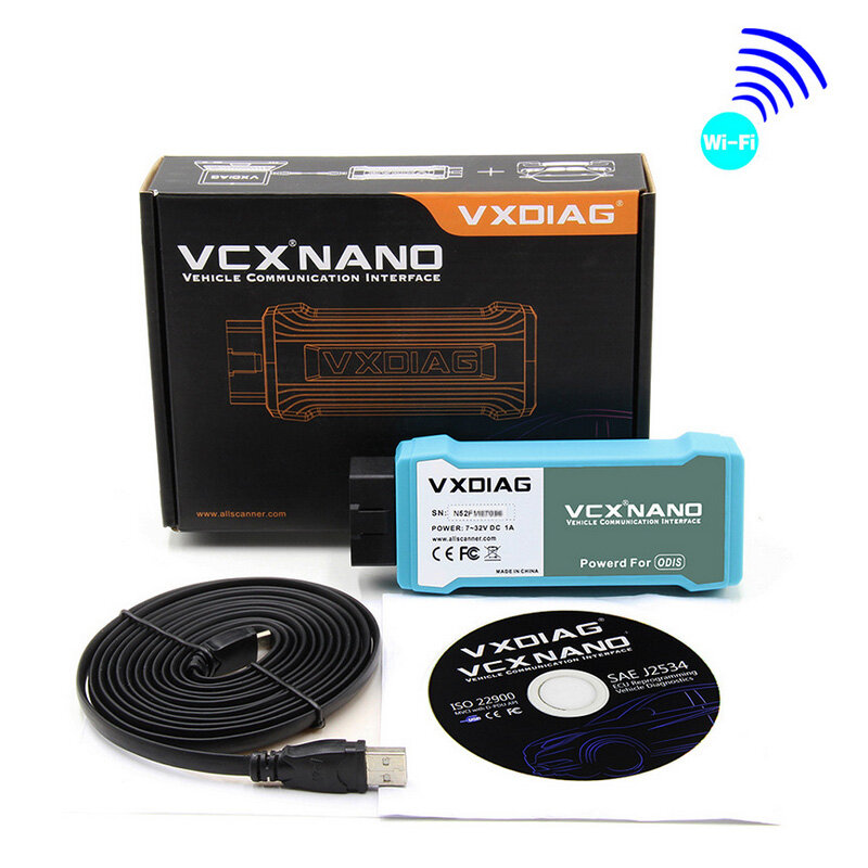 VXDIAG VCX NANO VAS 5054A wifi OKI VAS 6154 en lugar de la herramienta de OEM de VAS 6154 último ODIS V5.1.5 Software