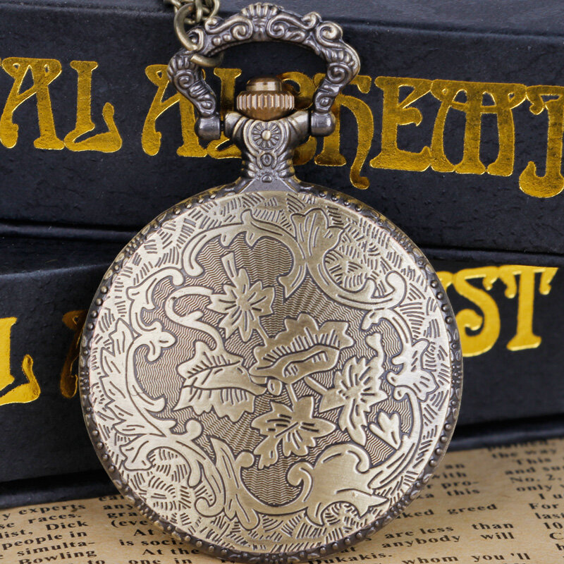 Classic Movie Theme Hollow Cosplay Pocket watch collana pendente da uomo montre vintage homme