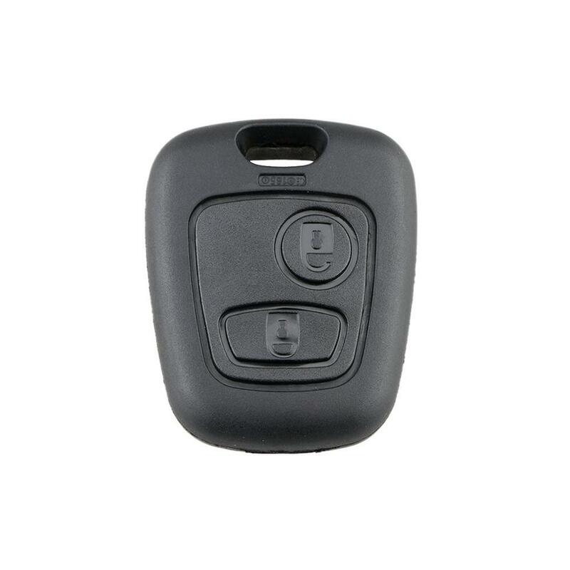 Nieuwe 2 Knoppen Vervanging Remote Leeg Autosleutel Shell Fob Case Voor Peugeot 206 307 107 207 407 Geen Blade auto Key Case
